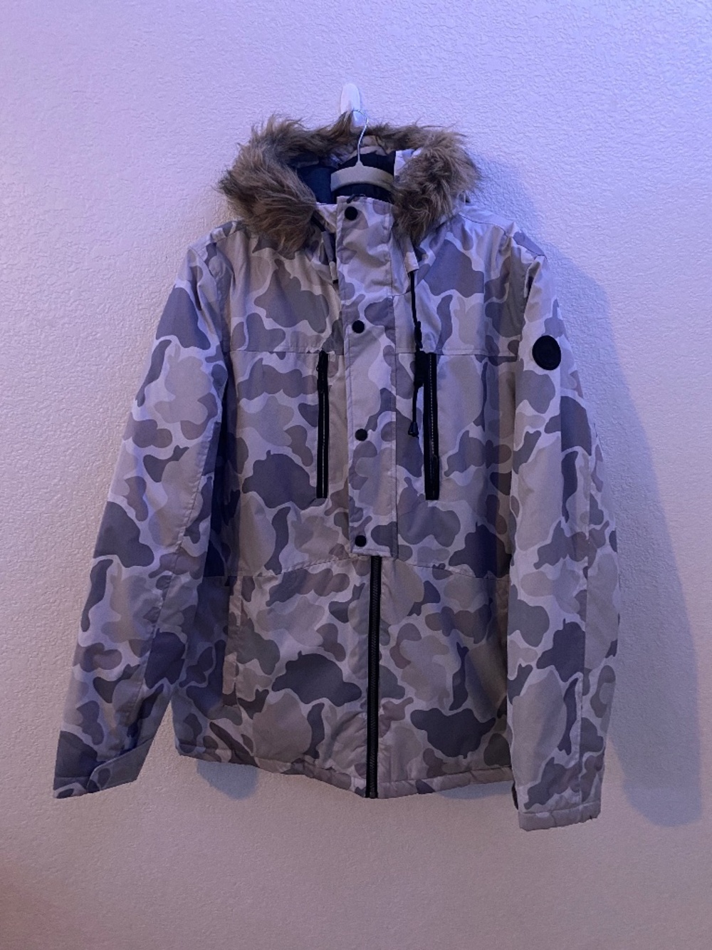 Members Only Faux Fur Jacket